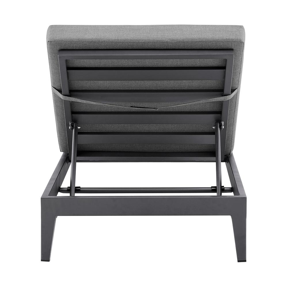 Argiope Outdoor Patio Adjustable Chaise Lounge Chair. Picture 4