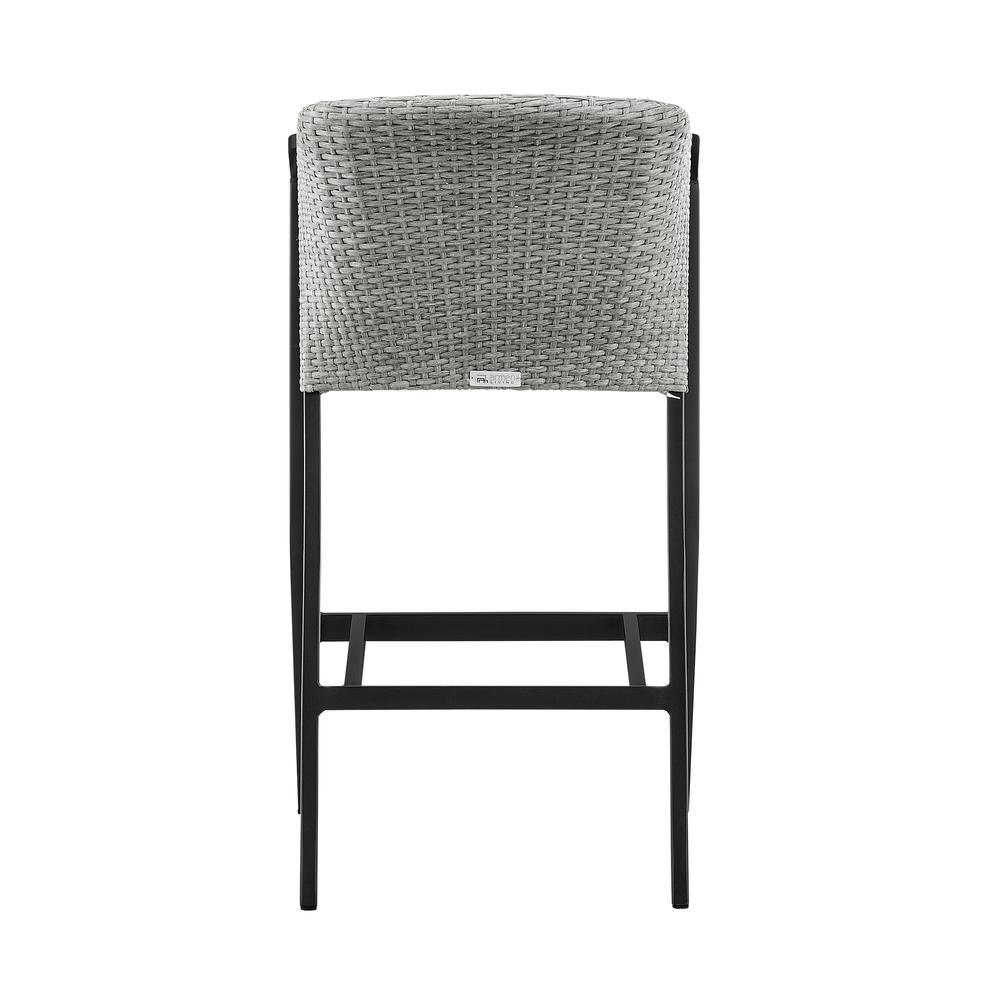 Aileen Outdoor Patio Counter Height Bar Stool. Picture 4