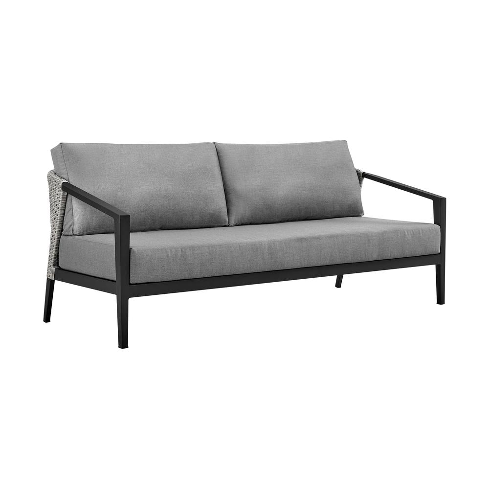 Aileen Outdoor Patio 4-Piece Lounge Set. Picture 1