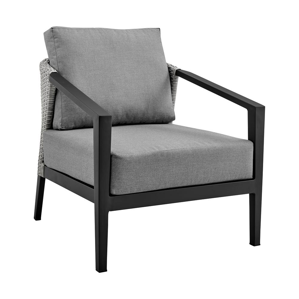 Aileen Outdoor Patio 4-Piece Lounge Set. Picture 3