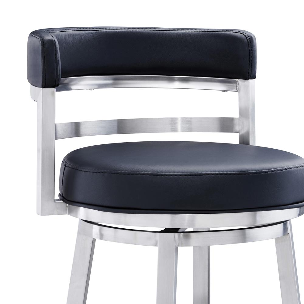 Titana 26" Counter Height Swivel Bar Stool. Picture 3