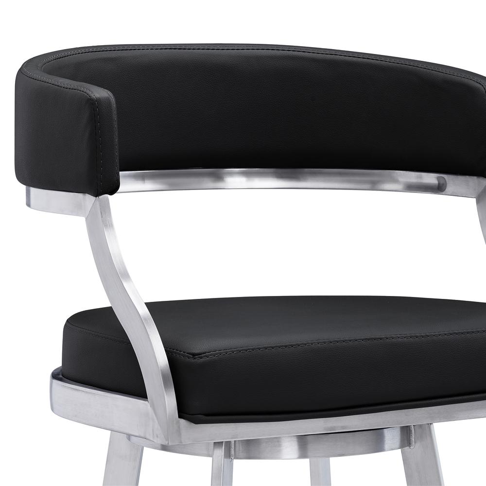 Dione 26" Counter Height Swivel Bar Stool. Picture 3
