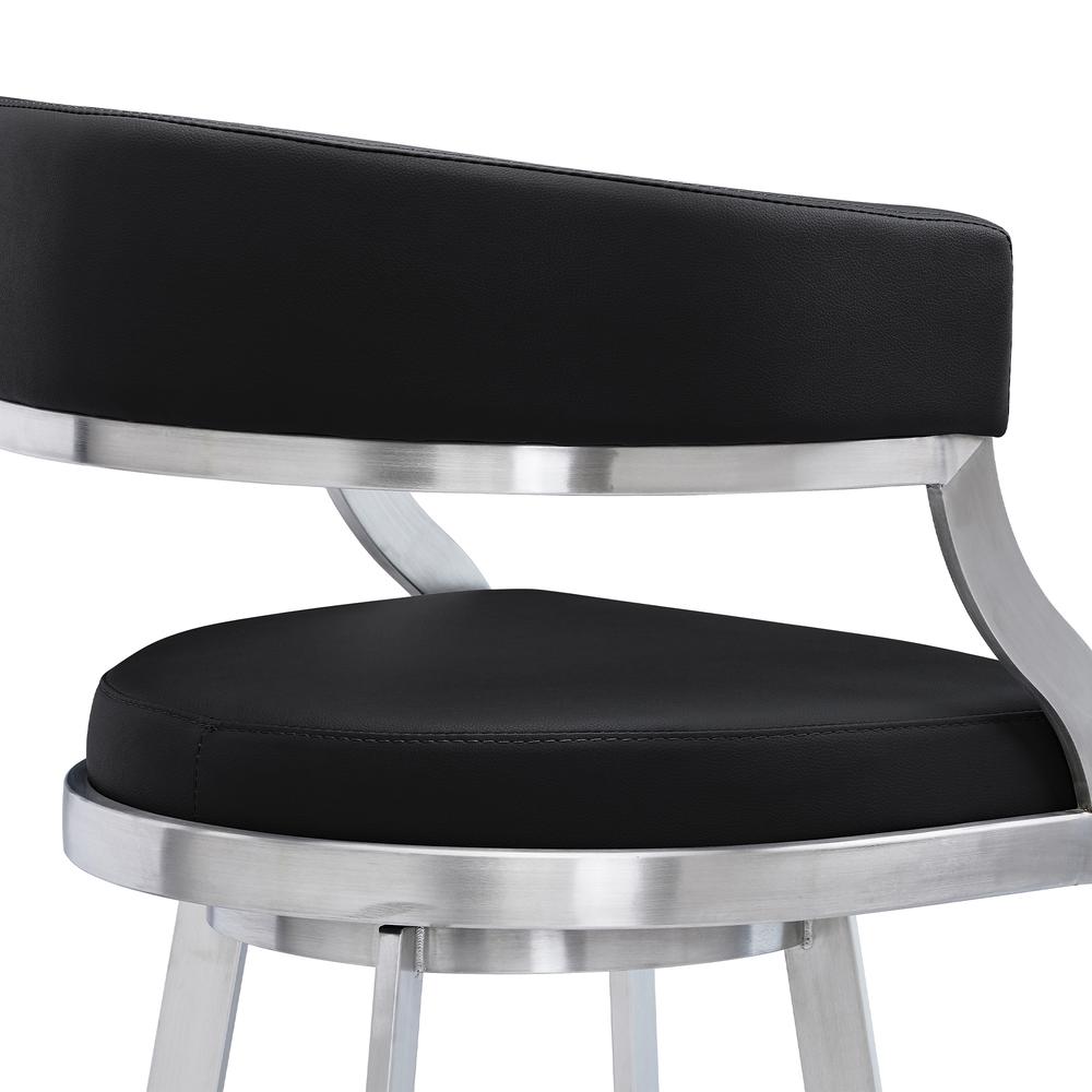 Dione 26" Counter Height Swivel Bar Stool. Picture 4