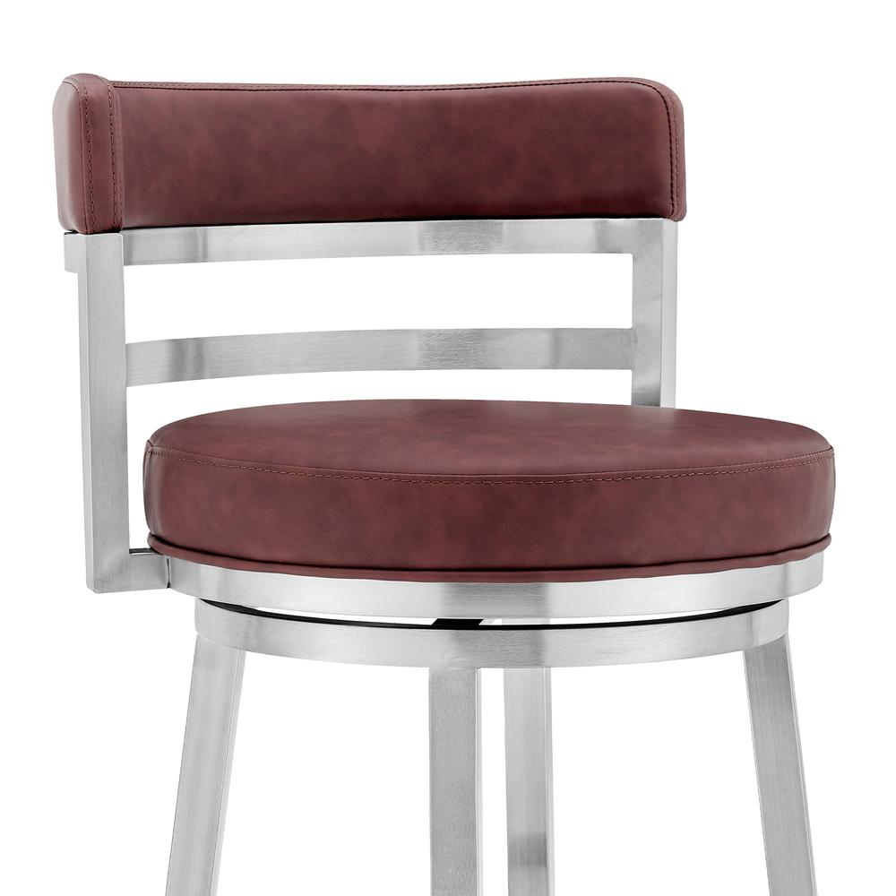 Titana 26" Counter Height Swivel Bar Stool. Picture 3