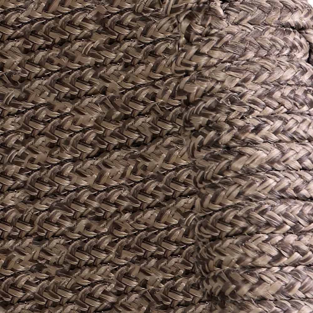 Fanny Outdoor Patio Dining Chair in Dark Eucalyptus Wood and Truffle Rope. Picture 7