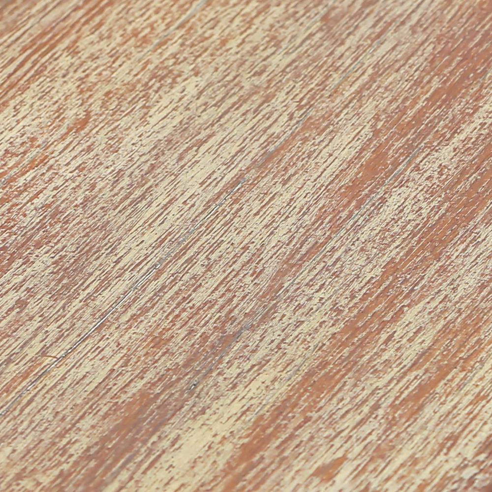 Sydney Outdoor Patio Round Dining Table in Light Eucalyptus and Grey Stone. Picture 6