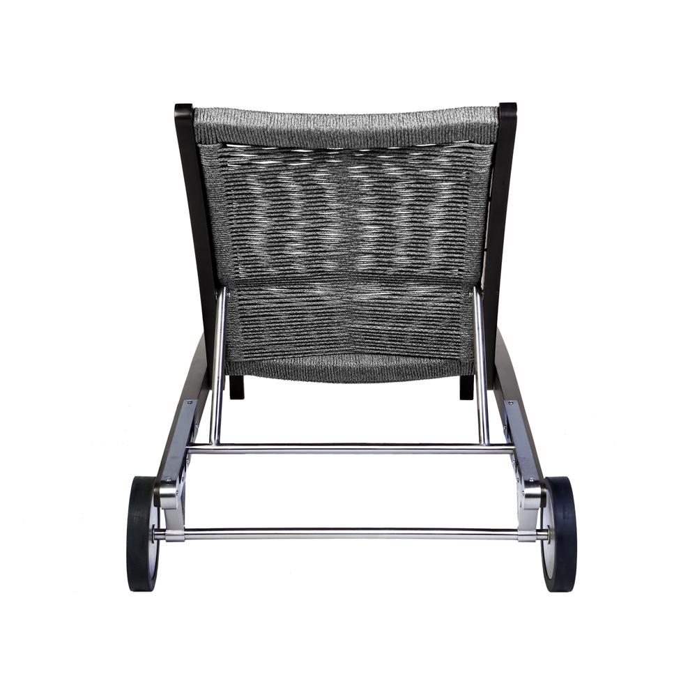 Chateau Outdoor Patio Adjustable Chaise Lounge Chair. Picture 4