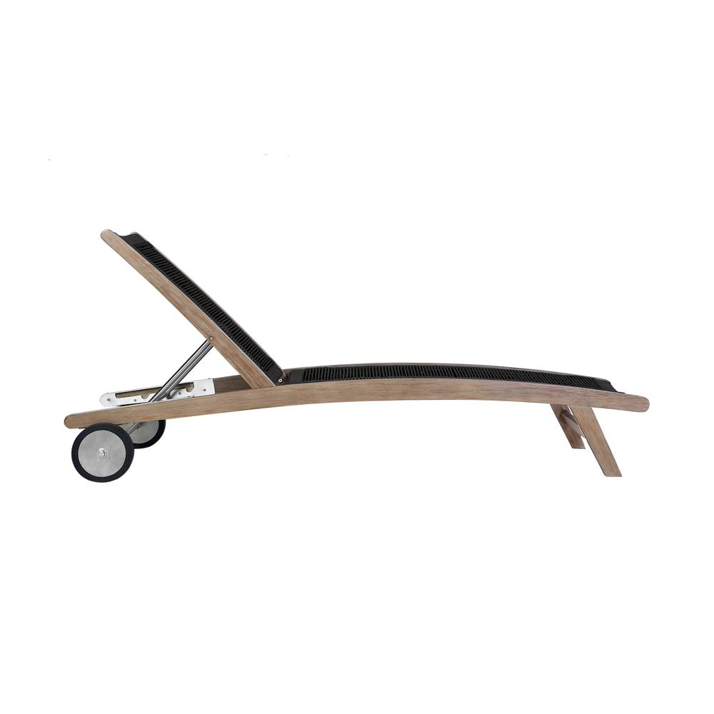 Chateau Outdoor Patio Adjustable Chaise Lounge Chair. Picture 2