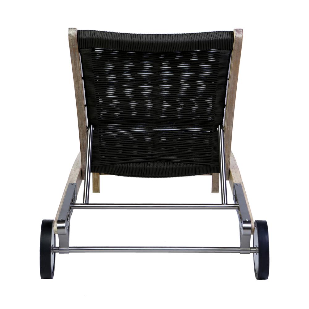 Chateau Outdoor Patio Adjustable Chaise Lounge Chair. Picture 4