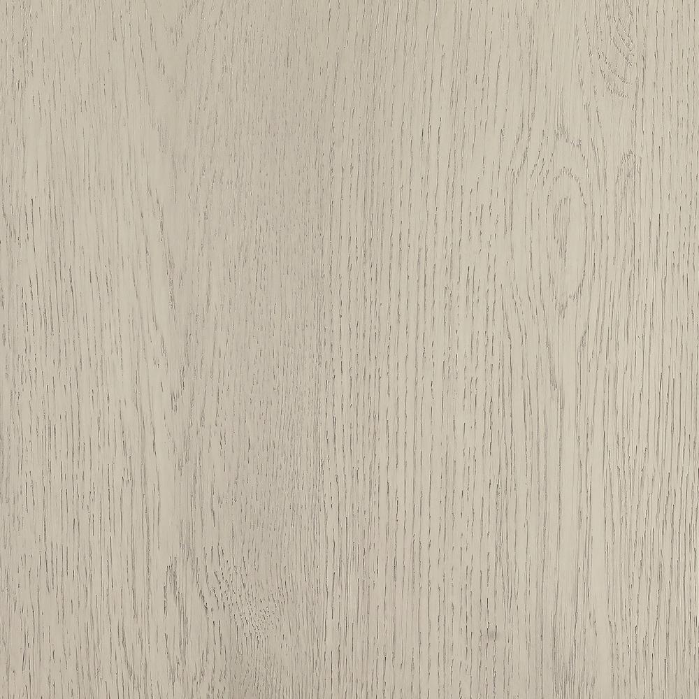 Abbey Concrete and Grey Oak Wood Dining Table. Picture 6