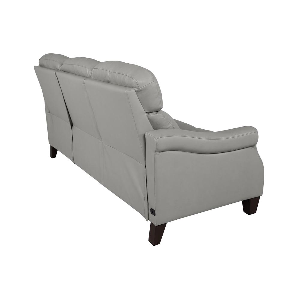 Felicity 84" Zero Gravity Power Reclining Sofa in Silver Leather. Picture 5