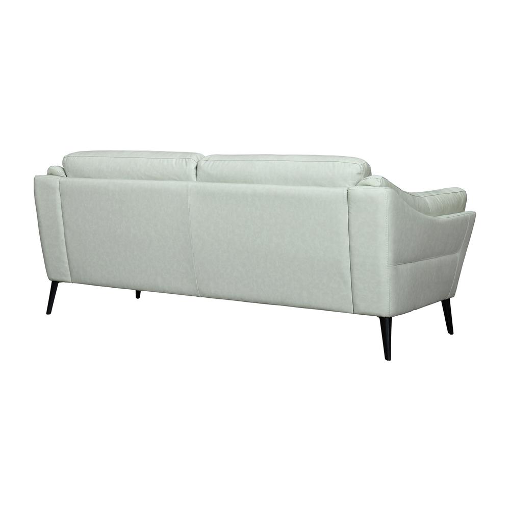 Franz Mint Leather Sofa. Picture 3