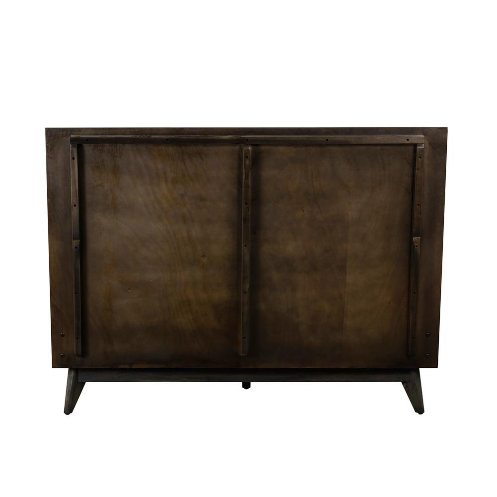 Baly Acacia Mid-Century Platform Queen Bed. Picture 3
