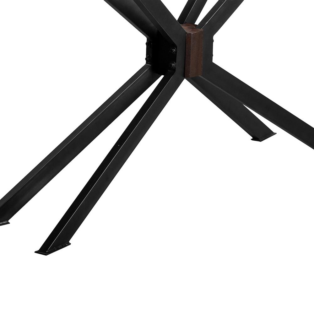Pirate Acacia Modern Console Table, Coffee Bean Brush. Picture 3