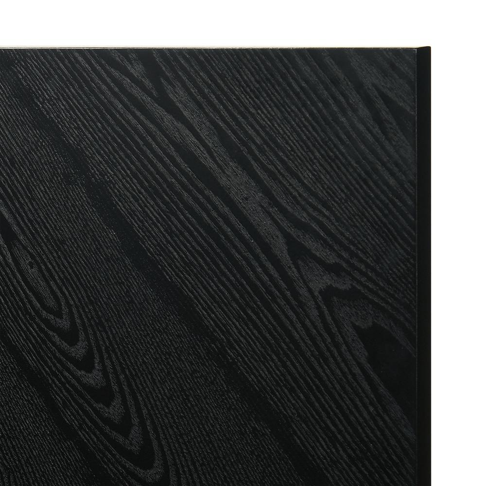 Petra King Platform Wood Bed Frame in Black Finish. Picture 8