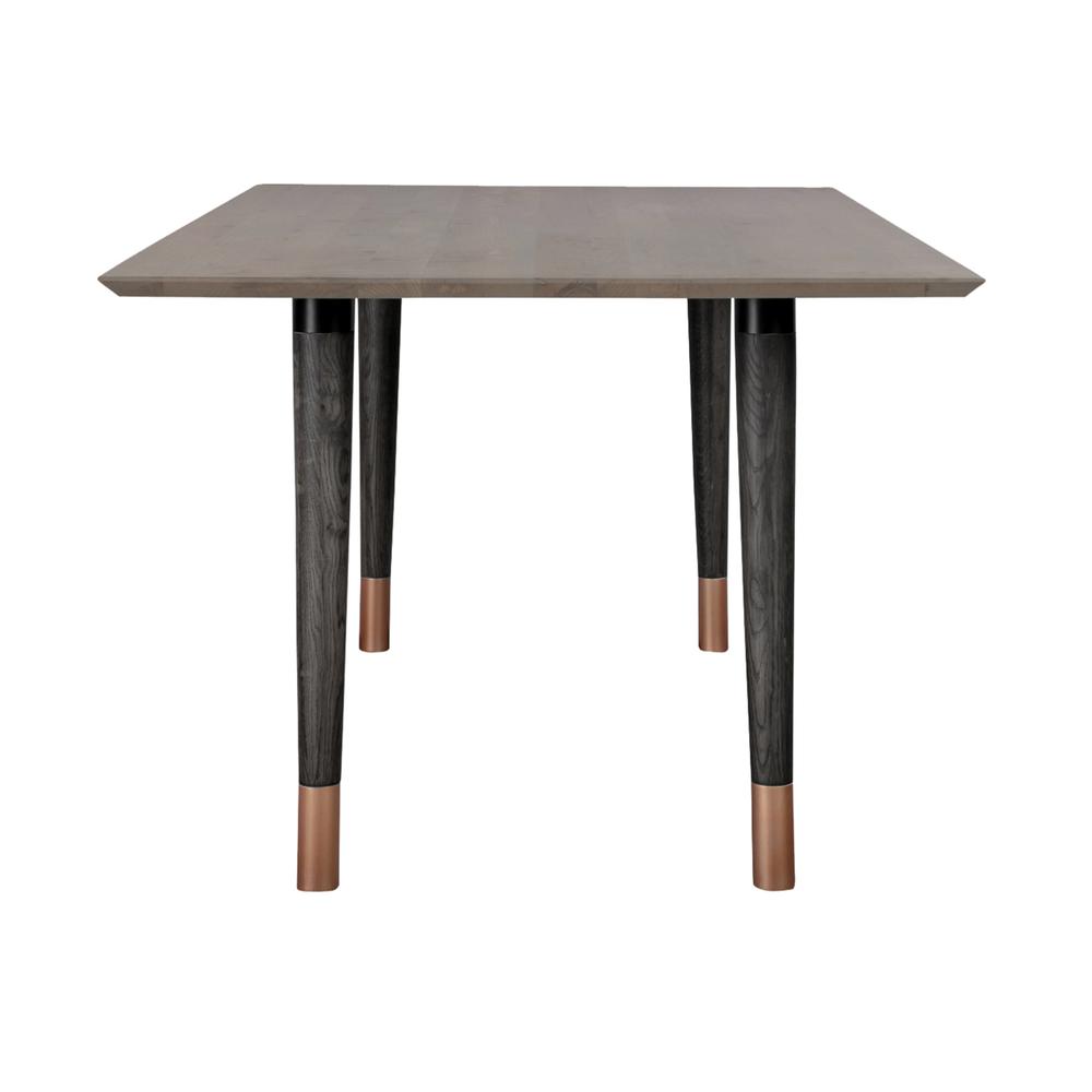 Turin Rustic 2 piece set with Dining Table and Sideboard in Black Brushed. Picture 6