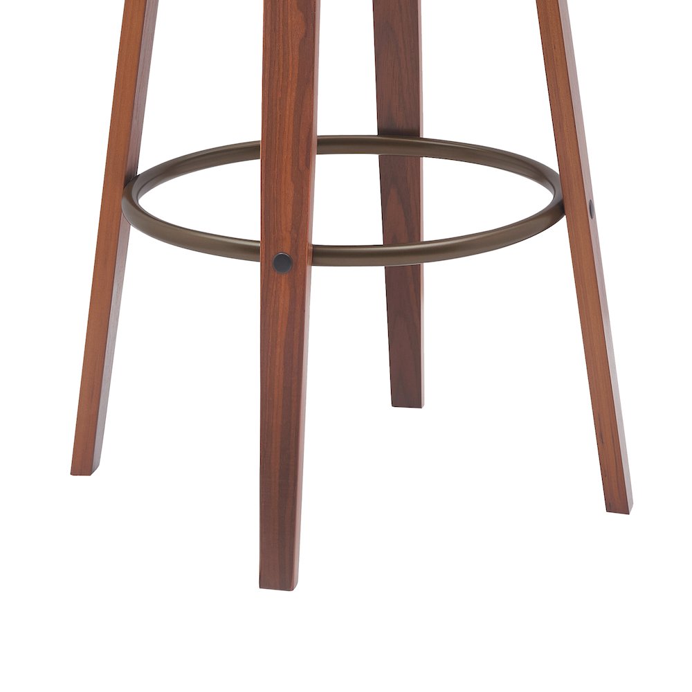 Topanga Upholstered Wood Bar or Counter Stool. Picture 7