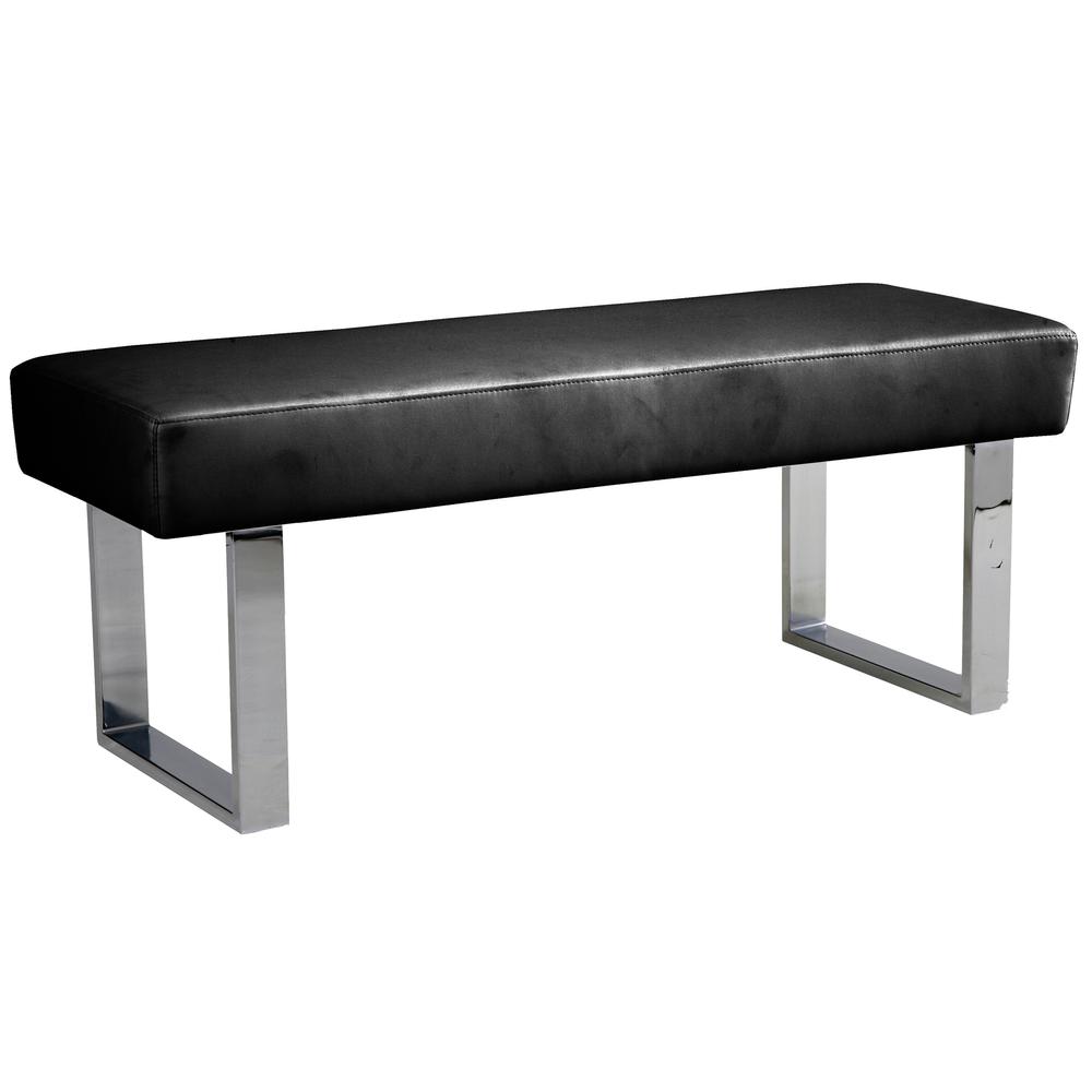 Amanda 3 Piece Black Rectangular Dining Set. Picture 4