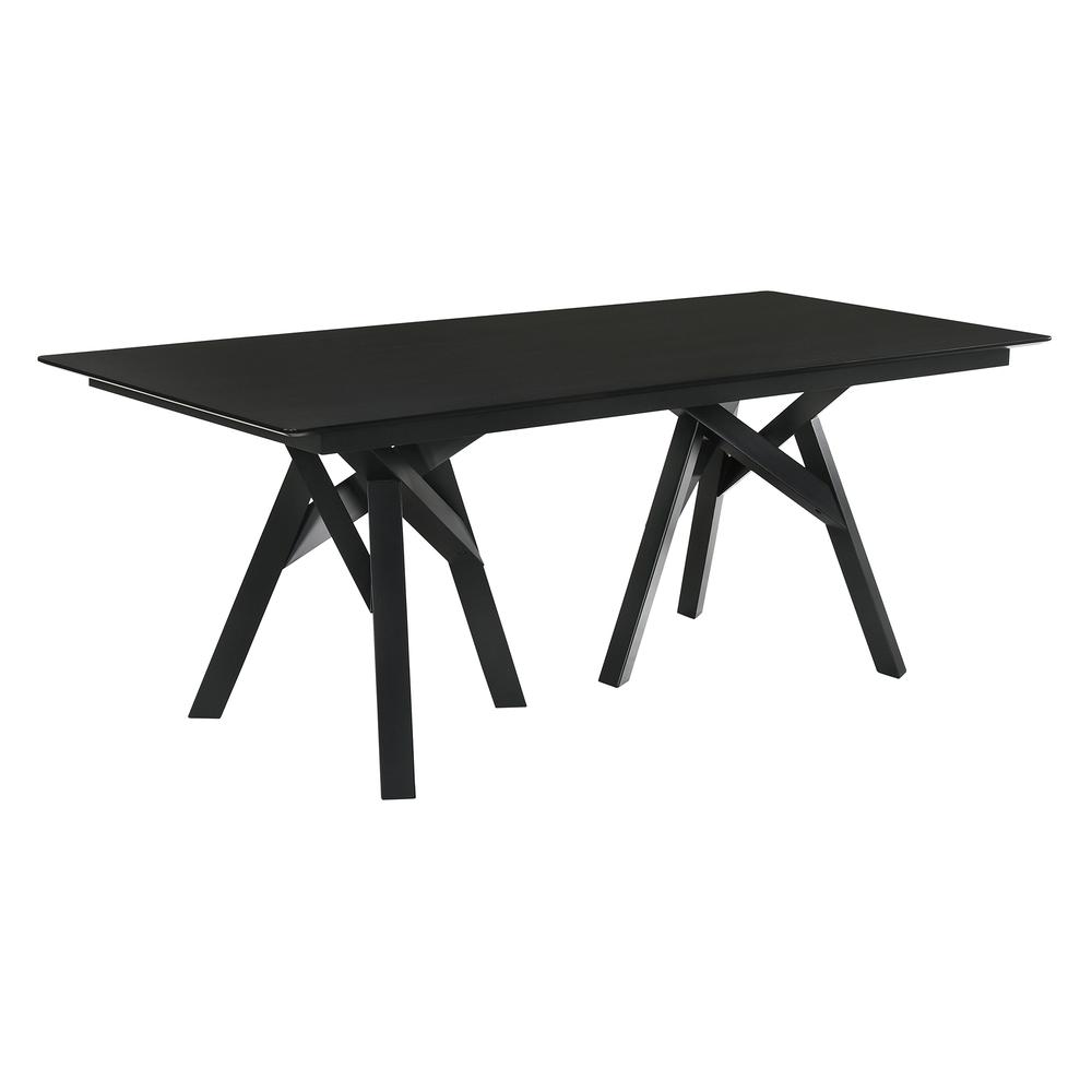 Cortina Rowan 5 Piece Black Dining Set. Picture 5