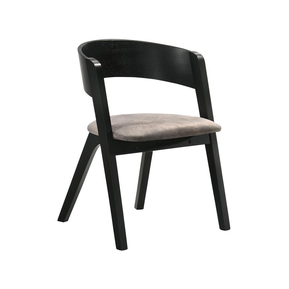 Cortina Jackie 5 Piece Black Dining Set. Picture 2