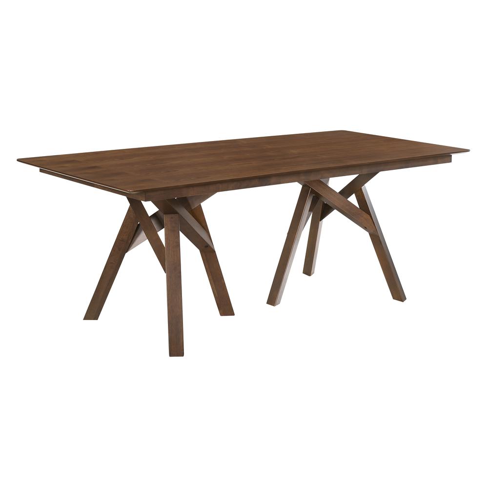 Cortina Jackie 5 Piece Walnut Dining Set. Picture 5