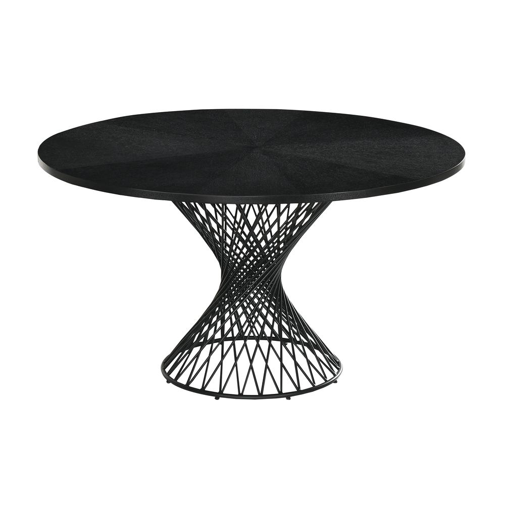 Cirque Lima 5 Piece Black Dining Set. Picture 5