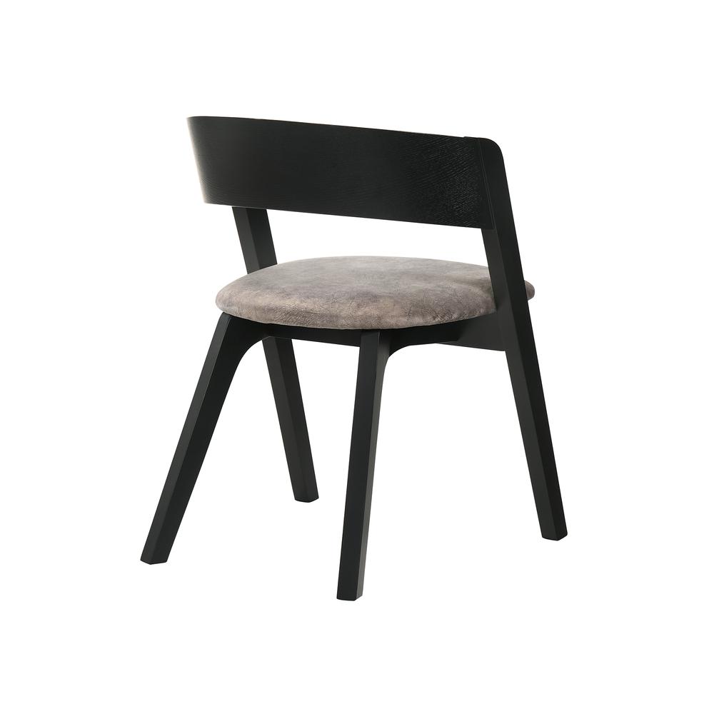 Cirque Jackie 5 Piece Black Dining Set. Picture 4