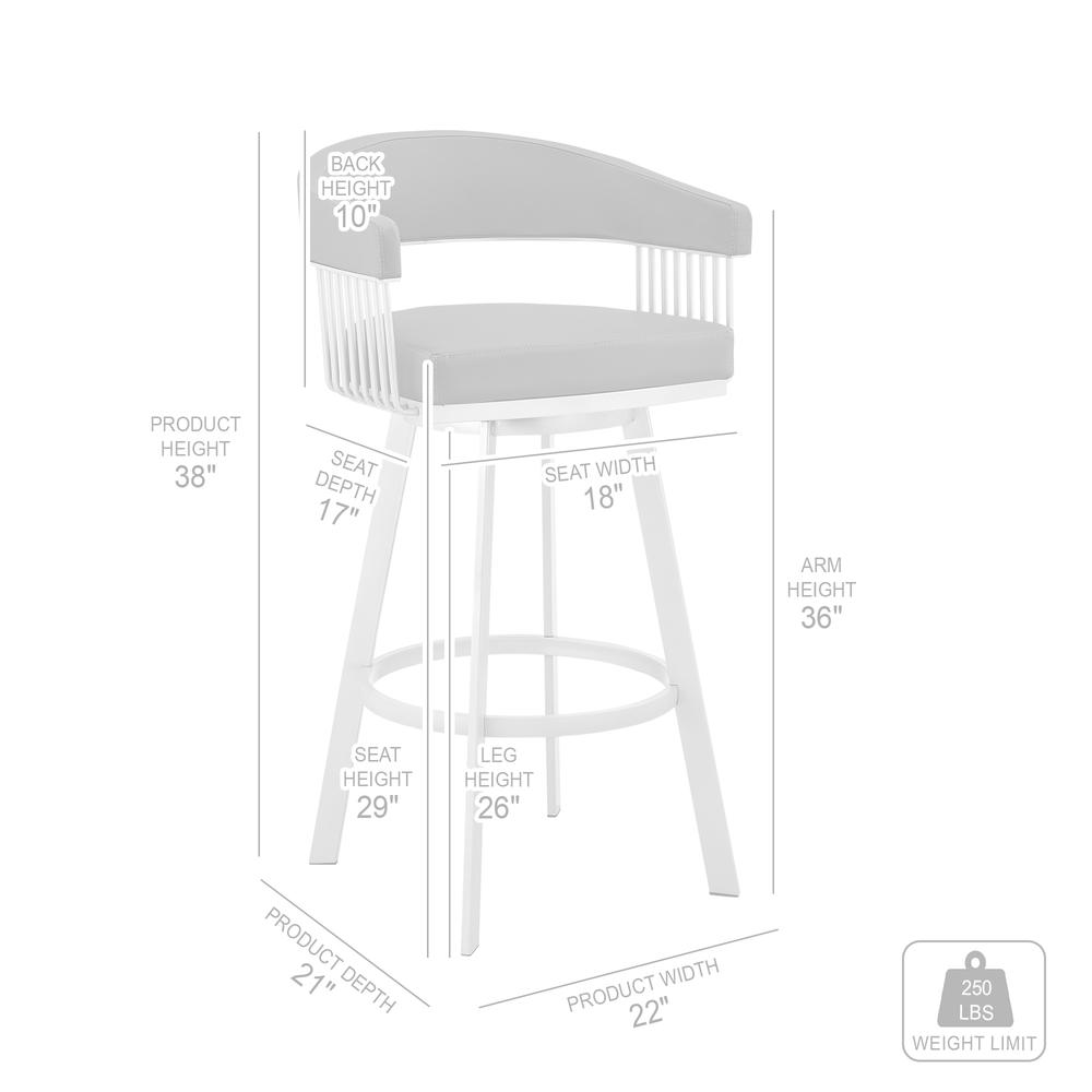Naomi and Chelsea 4-Piece Counter Height Dining Set in Black Metal and Grey Faux Leather. Picture 1