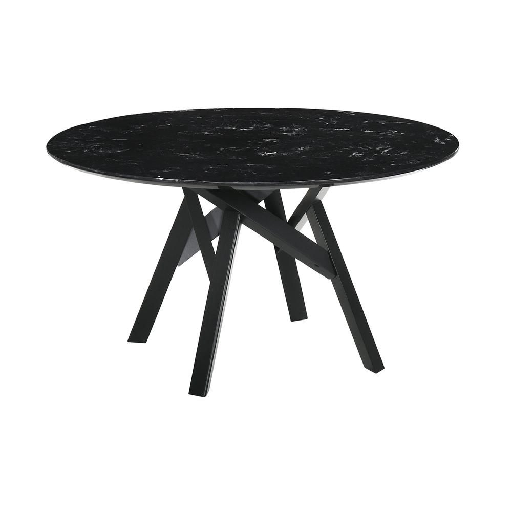 Venus Rowan 5 Piece Black Dining Set. Picture 5