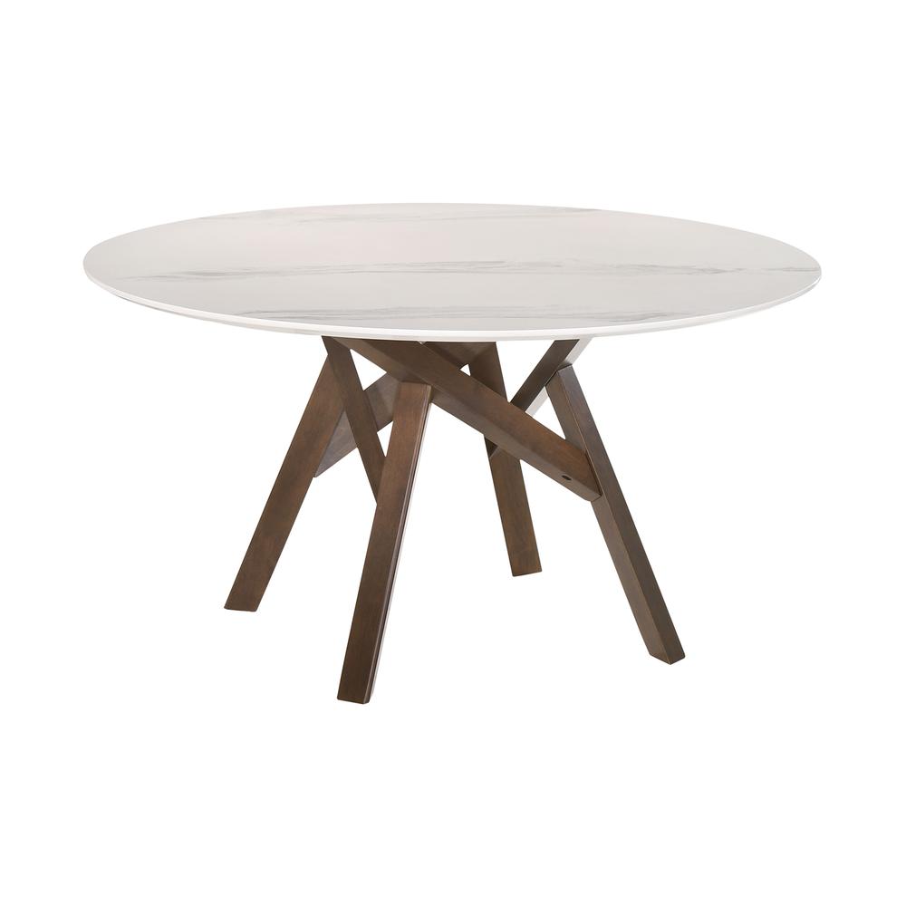 Venus Rowan 5 Piece Walnut Dining Set. Picture 5