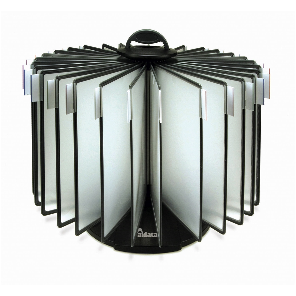 Rotary Display Reference Organizer (30 Panel). Picture 1