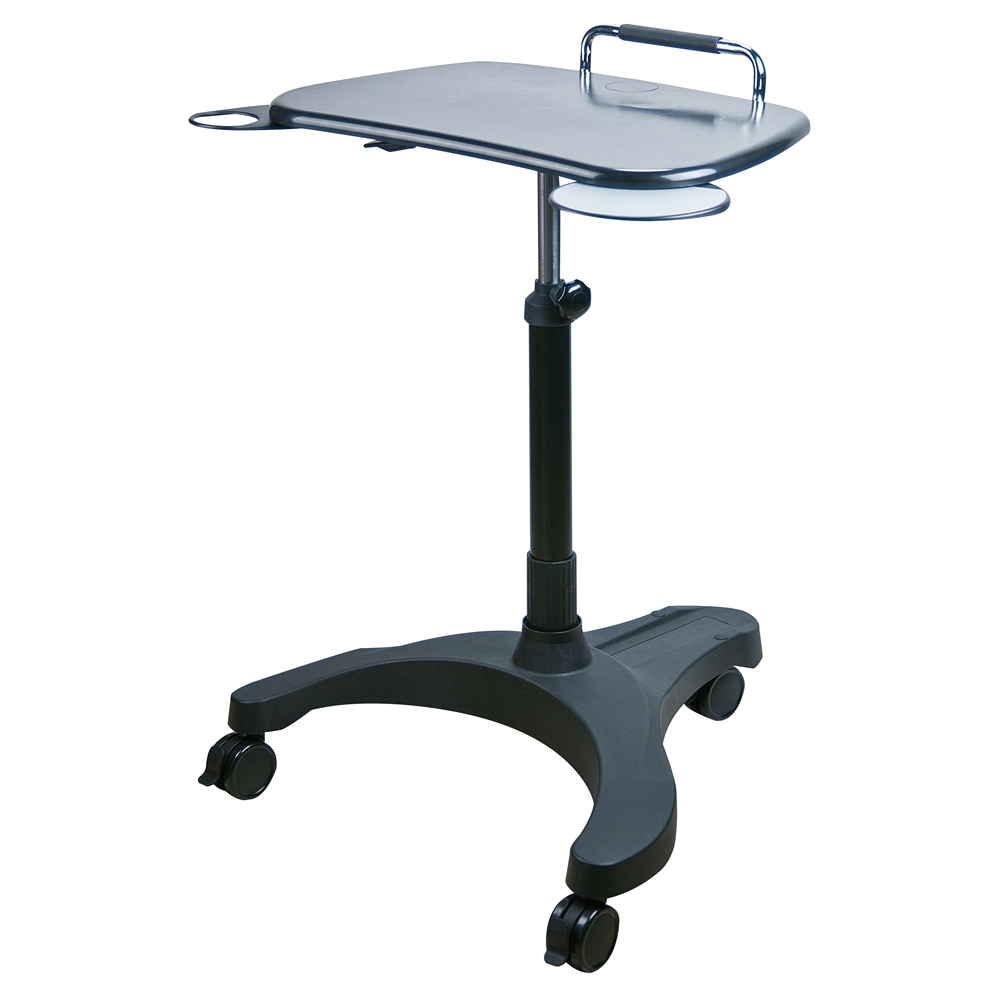 Sit/Stand Mobile Laptop Workstation. Picture 1