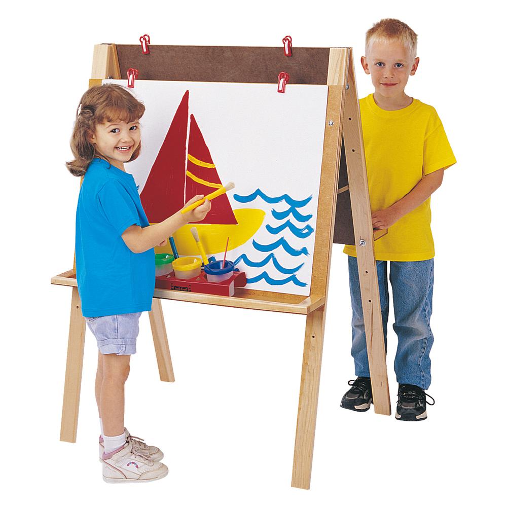 Double Adjustable Easel. Picture 1