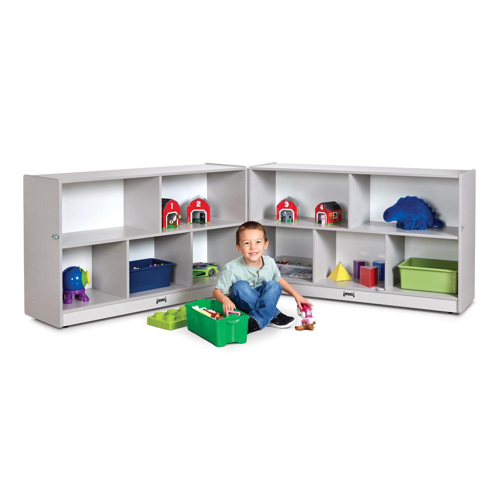 Low Mobile Fold-n-Lock  - Gray. Picture 2