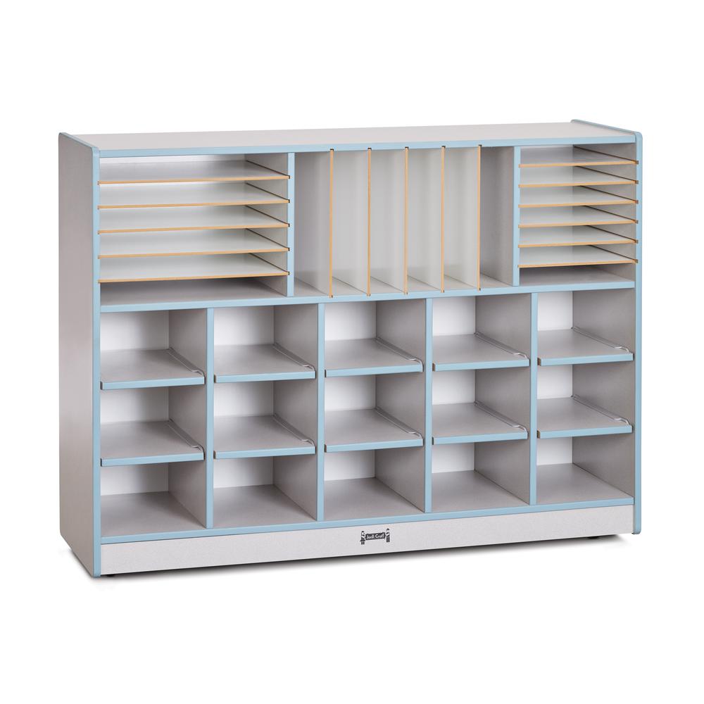 Sectional Cubbie-Tray Mobile Unit. Picture 1