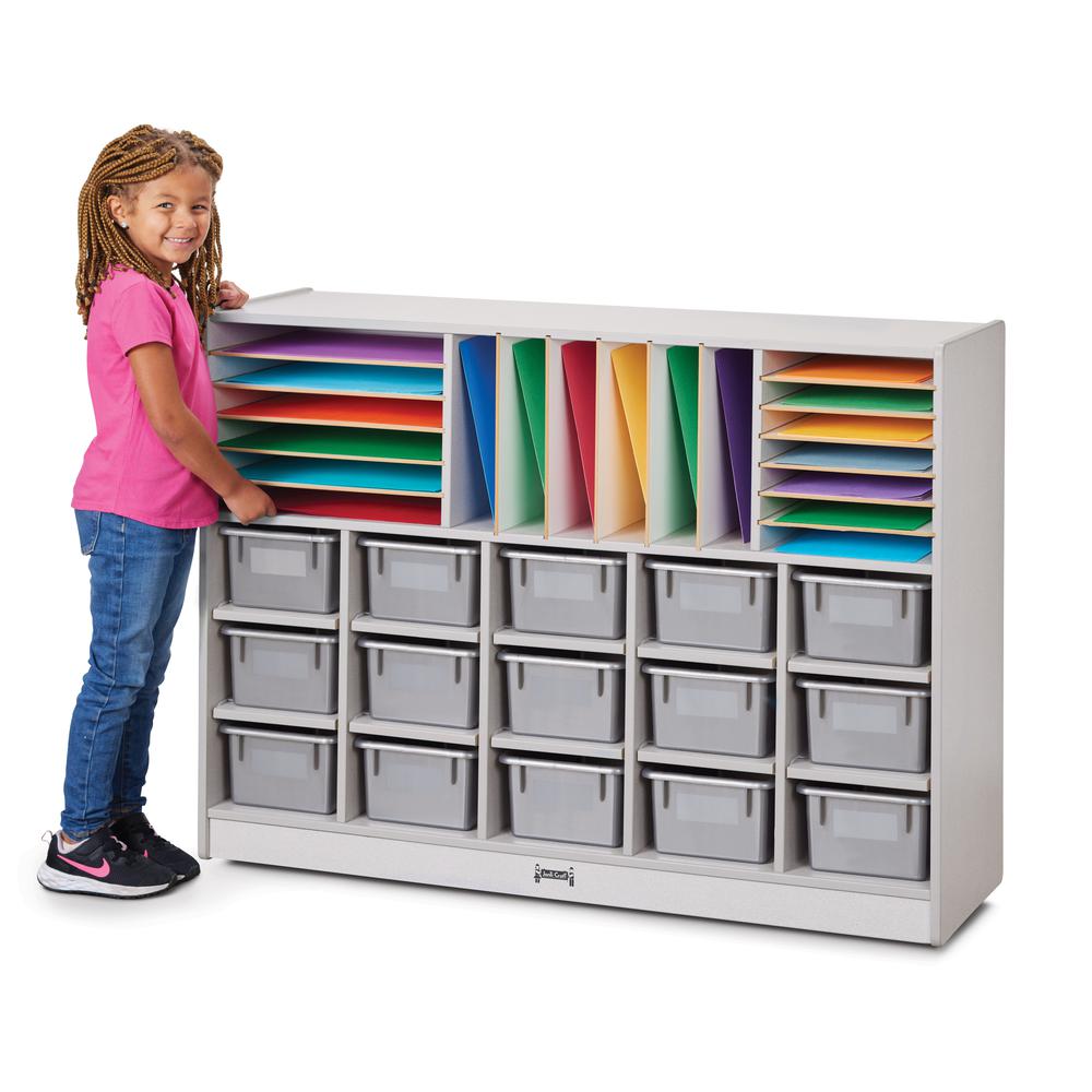 Sectional Cubbie-Tray Mobile Unit. Picture 2