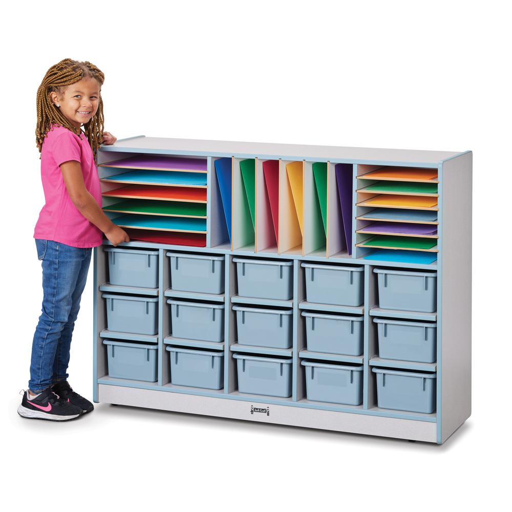 Sectional Cubbie-Tray Mobile Unit. Picture 2