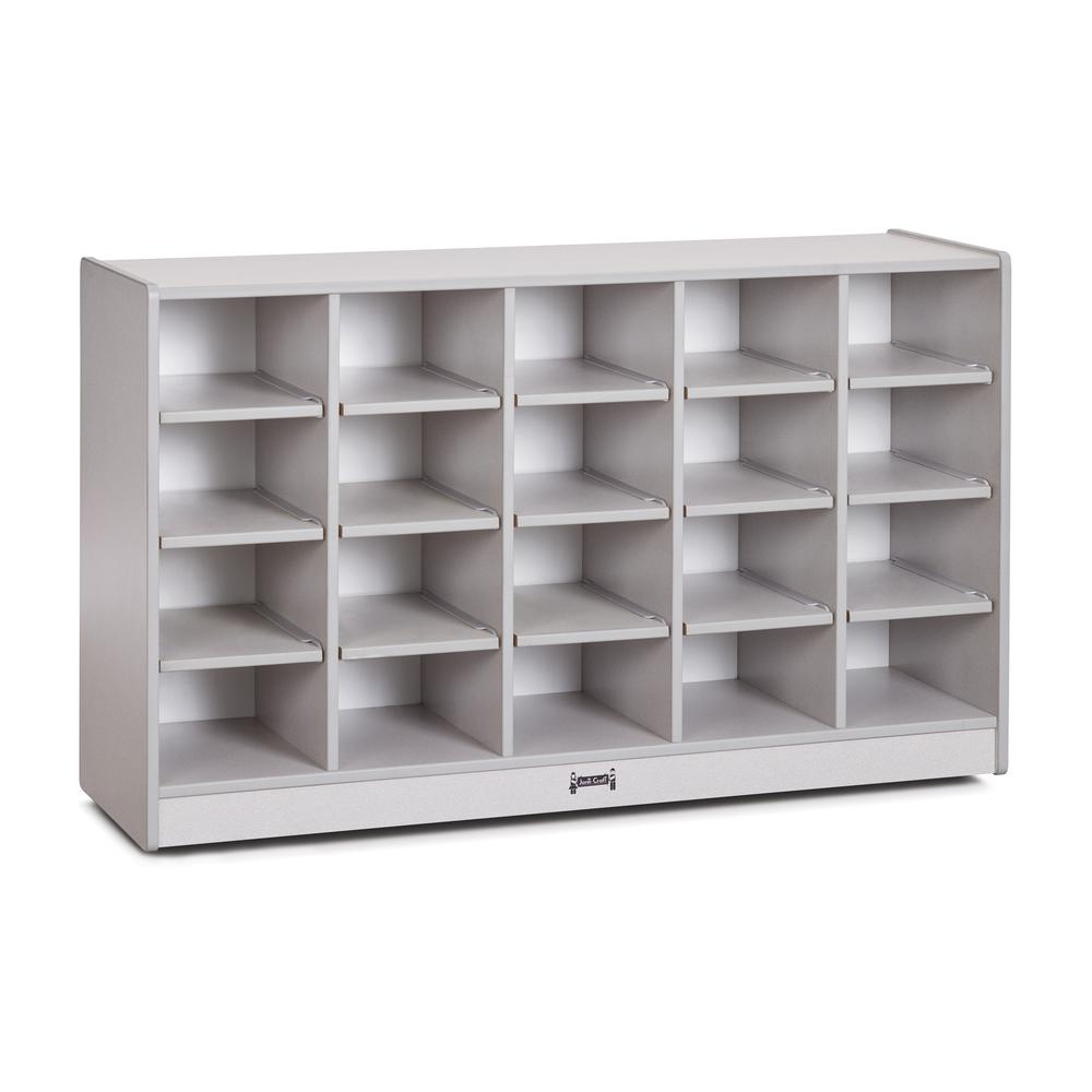 20 Cubbie-Tray Mobile Storage. Picture 1