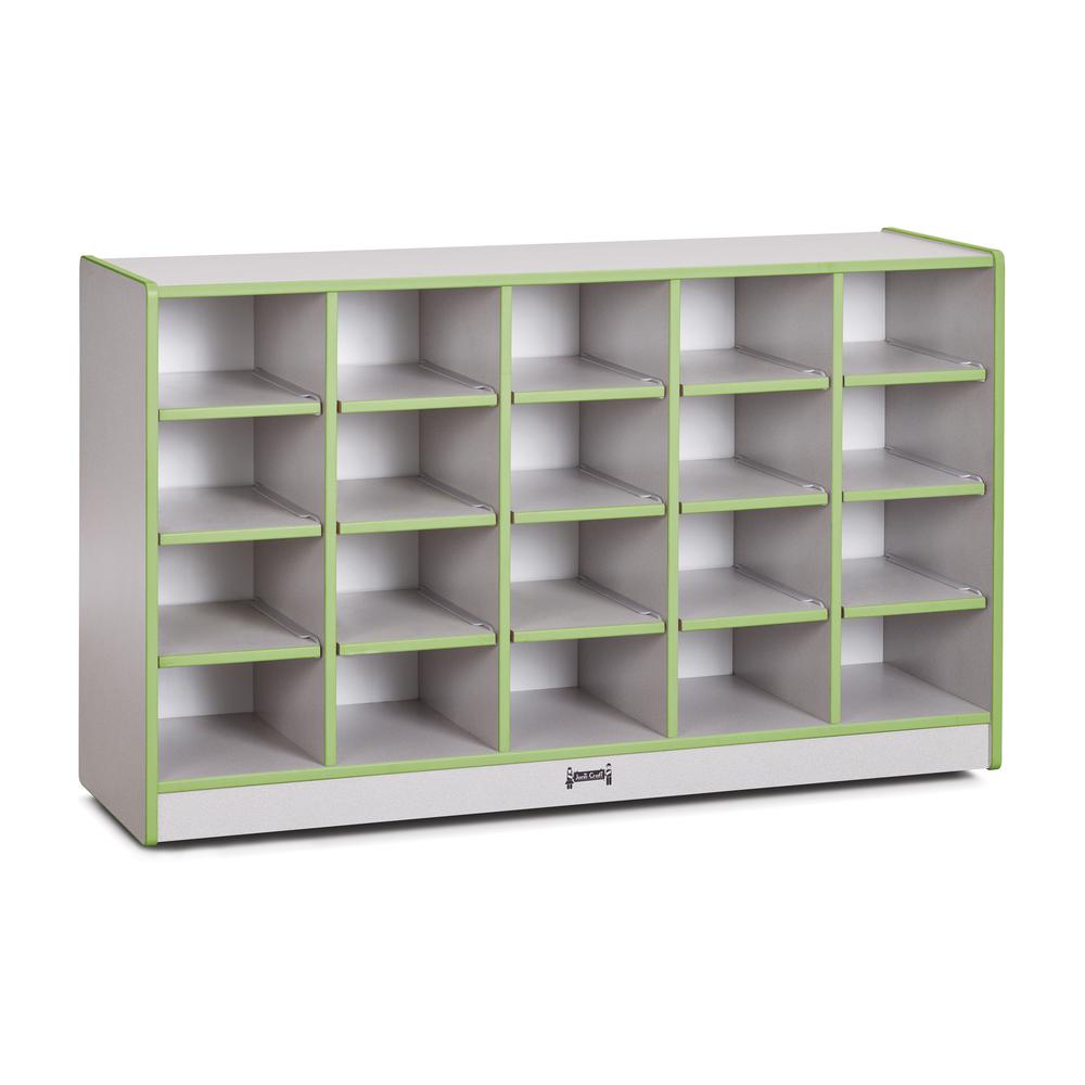 20 Cubbie-Tray Mobile Storage. Picture 1