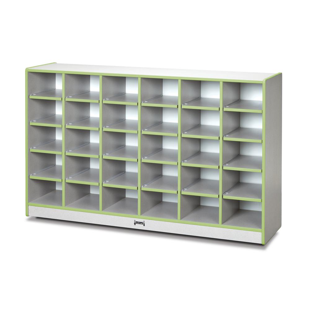 30 Cubbie-Tray Mobile Storage. Picture 1