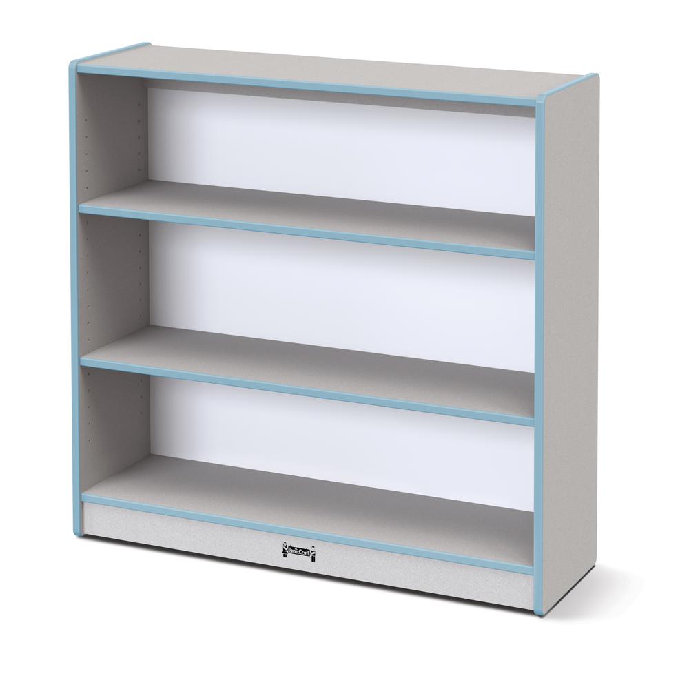Short Bookcase - Coastal Blue. Picture 1