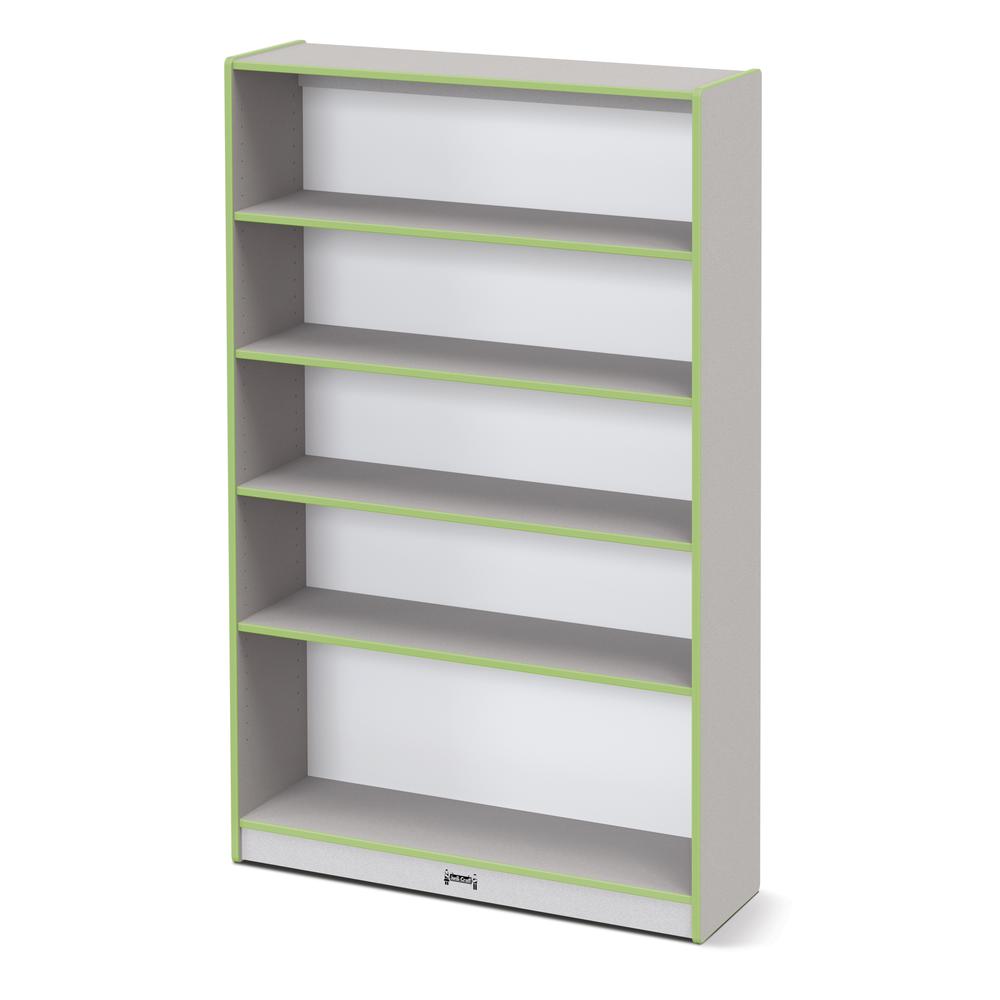 Tall Bookcase - Key Lime Green. Picture 1