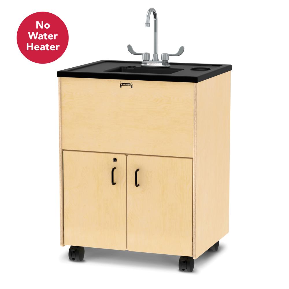 Jonti-Craft® Clean Hands Helper without Heater - 38" Counter - Plastic Sink. Picture 4