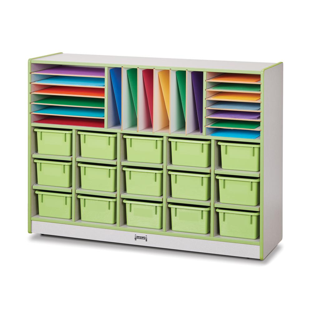 Sectional Cubbie-Tray Mobile Unit. Picture 1