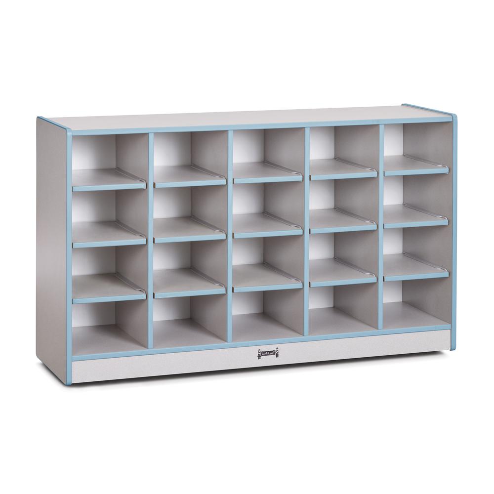 20 Cubbie-Tray Mobile Storage. Picture 4