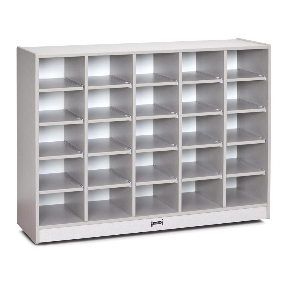 25 Cubbie-Tray Mobile Storage. Picture 4