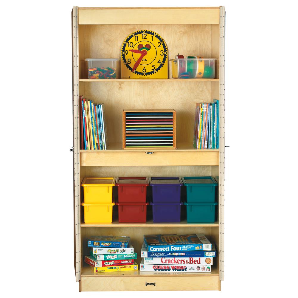 Space-Saver Storage Cabinet. Picture 1
