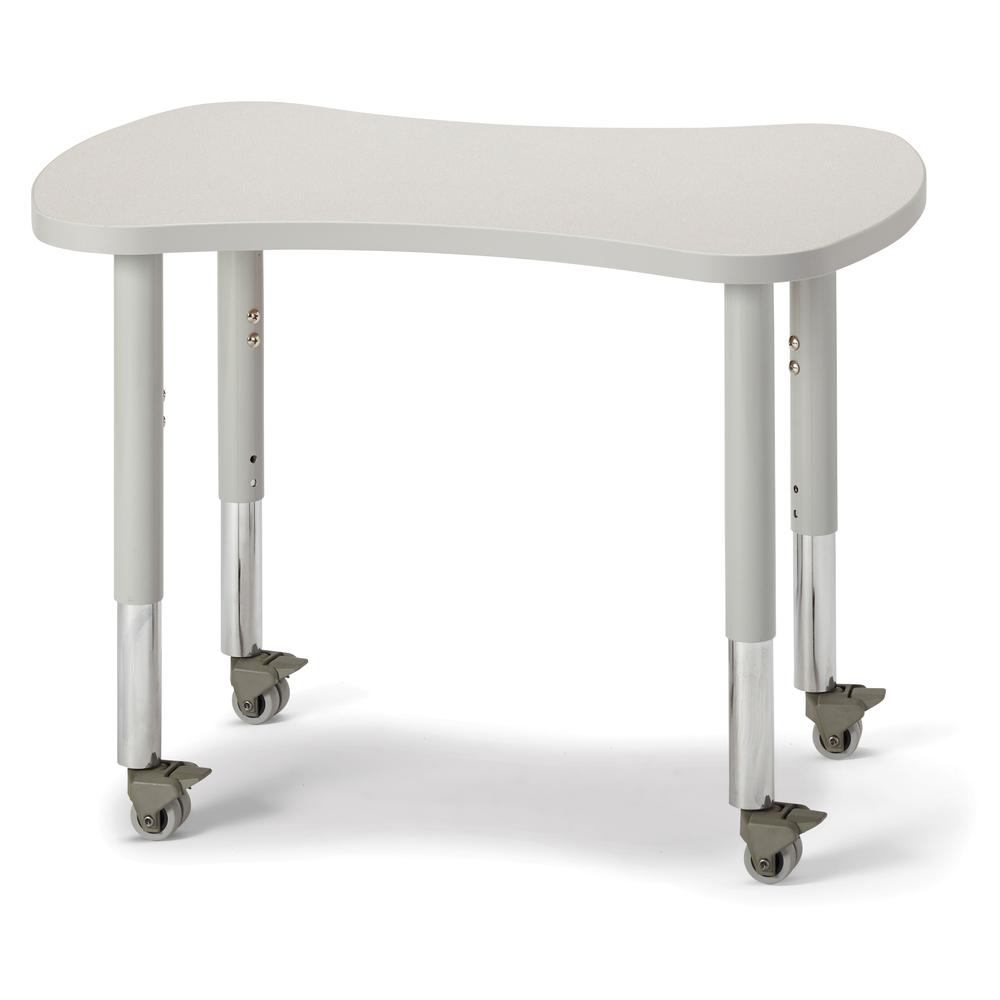 Collaborative Table Mobility Kit (4) - Black. Picture 1