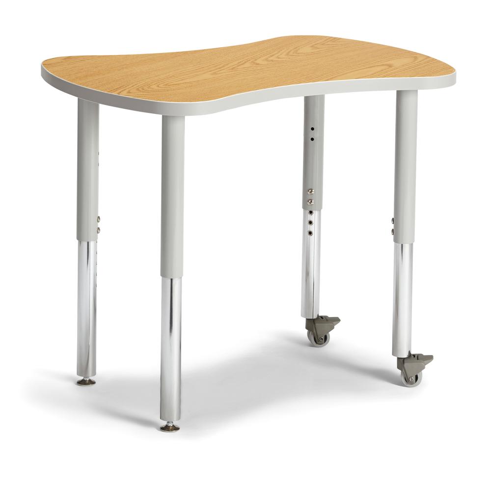 Collaborative Table Mobility Kit (4) - Black. Picture 7