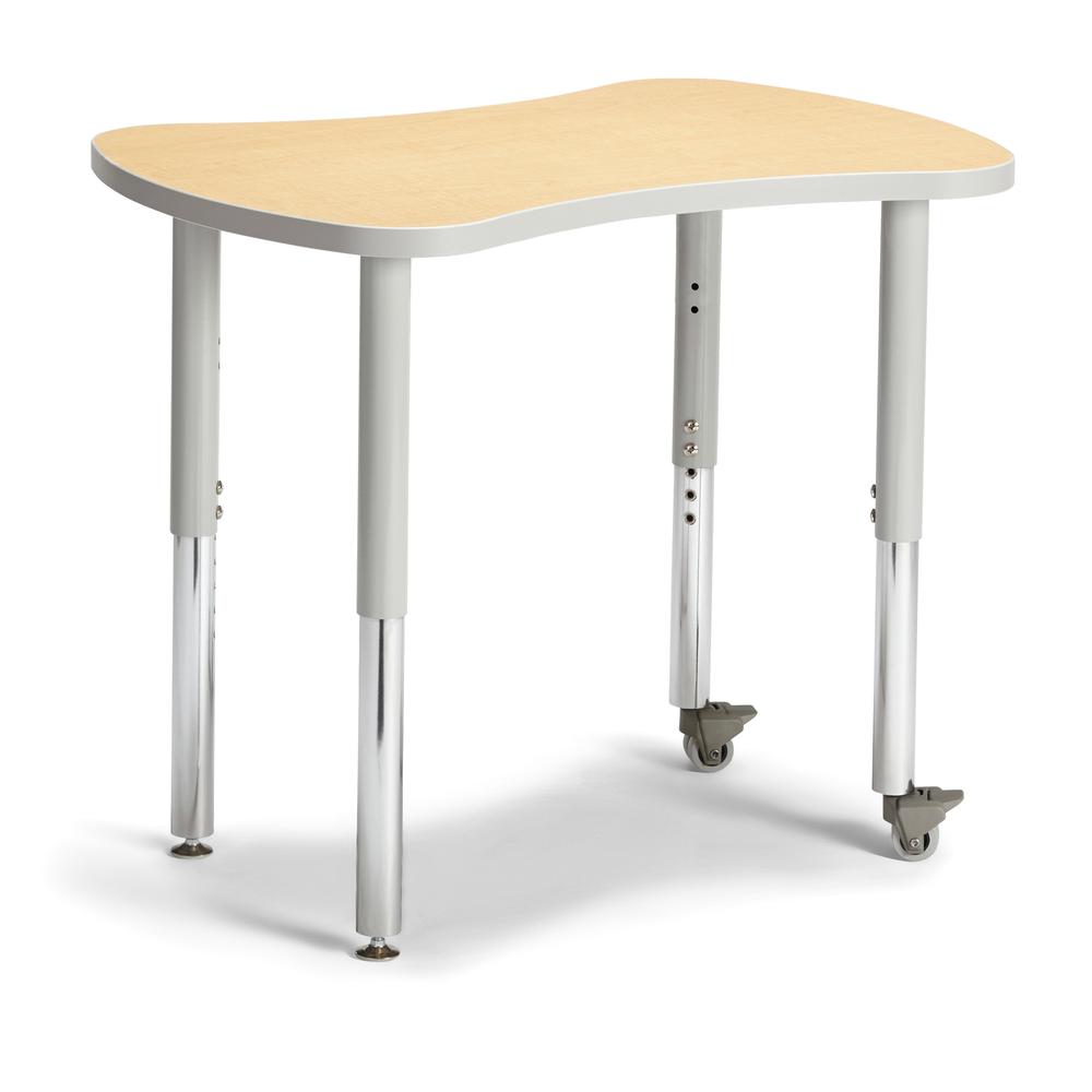 Collaborative Table Mobility Kit (4) - Black. Picture 9